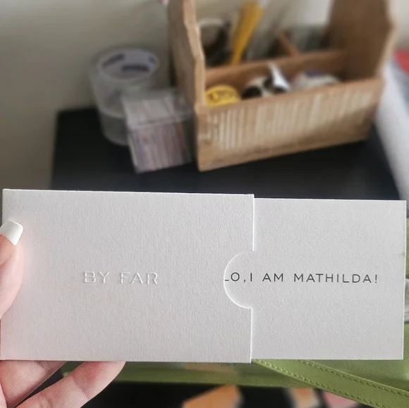 By Far Matilda Bag in green glossy leather - Picture 9 of 9